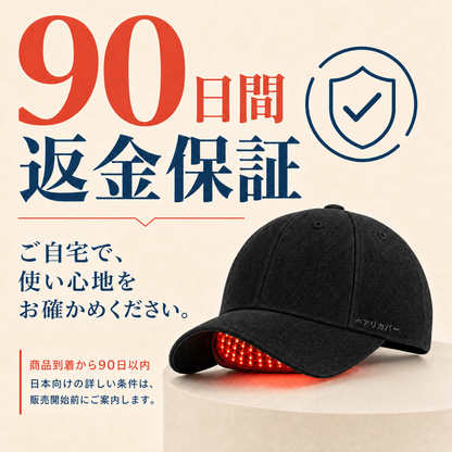 90日間の返金保証